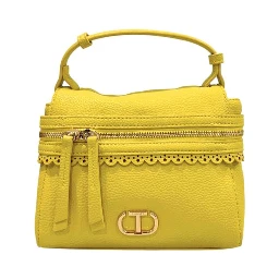 Bicolor Polyethylene Shoulder Bag