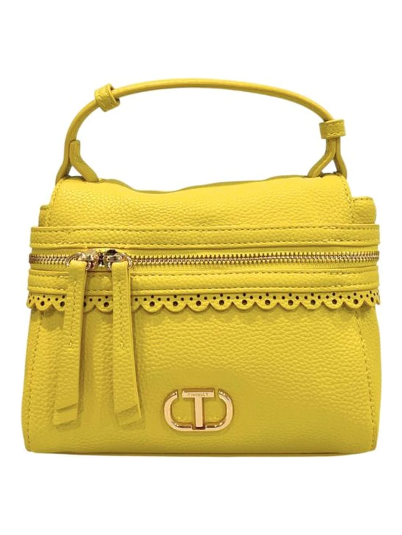 Bicolor Polyethylene Shoulder Bag