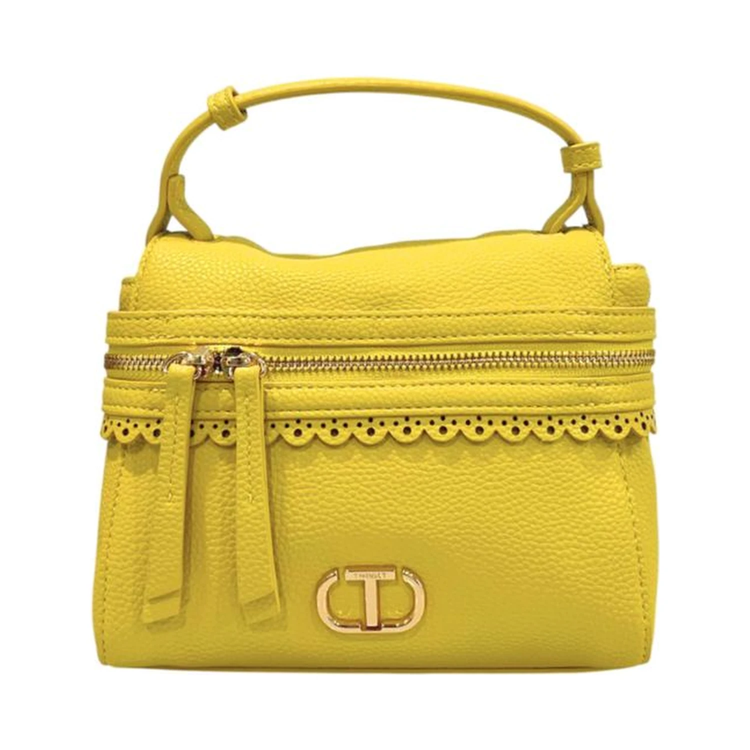 Bicolor Polyethylene Shoulder Bag
