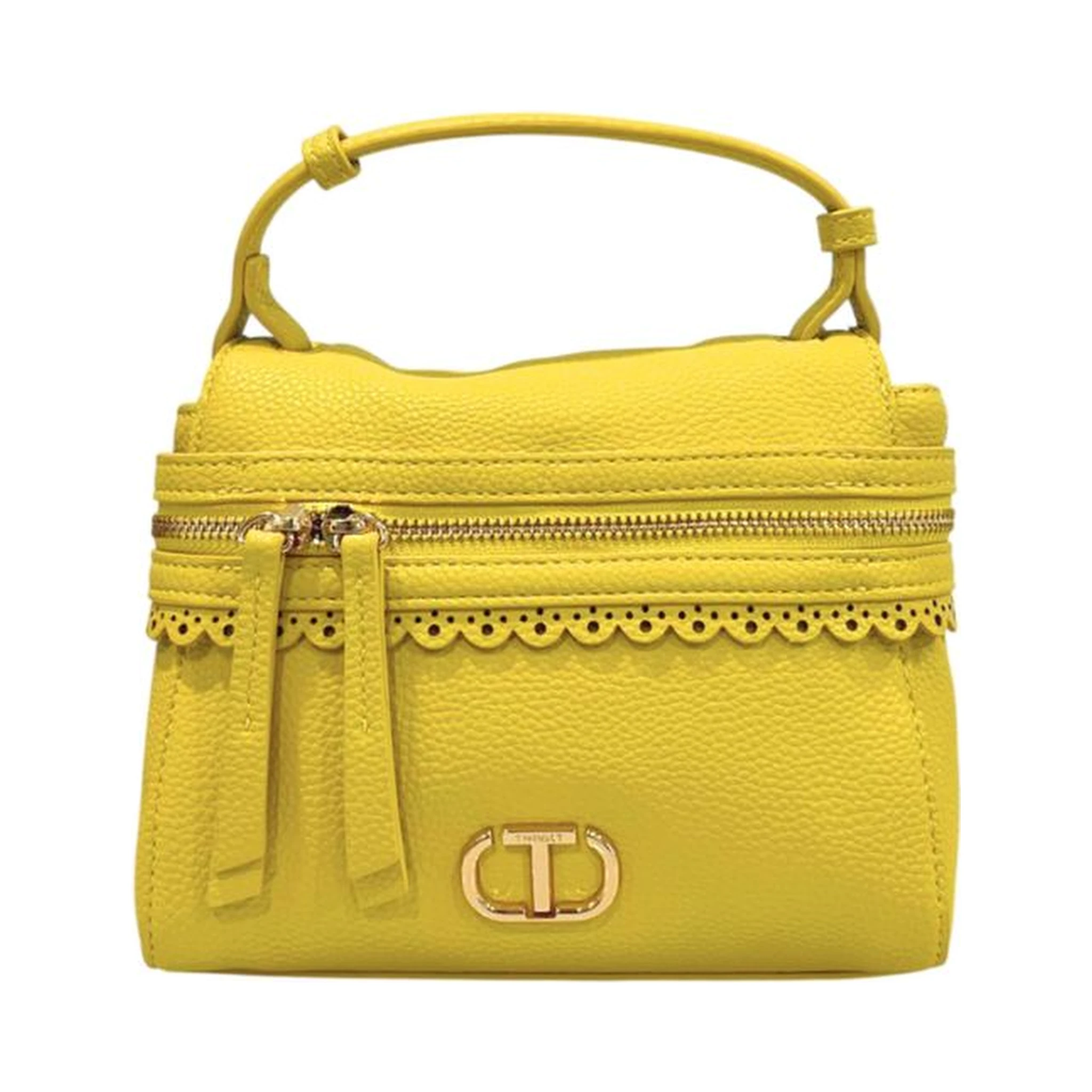 Bicolor Polyethylene Shoulder Bag