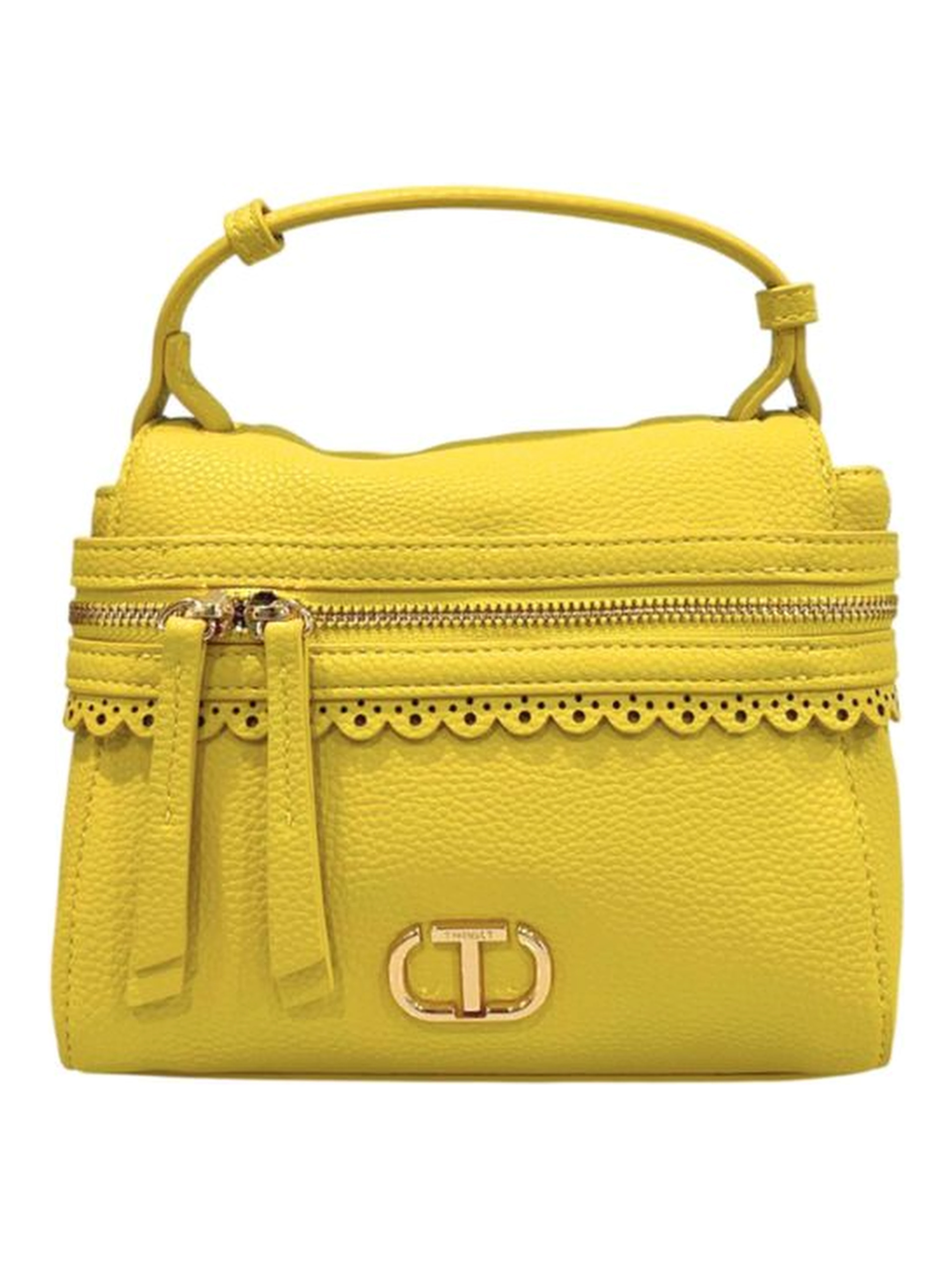 Bicolor Polyethylene Shoulder Bag