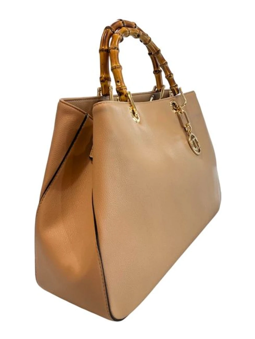 Brown PU Women Handbag