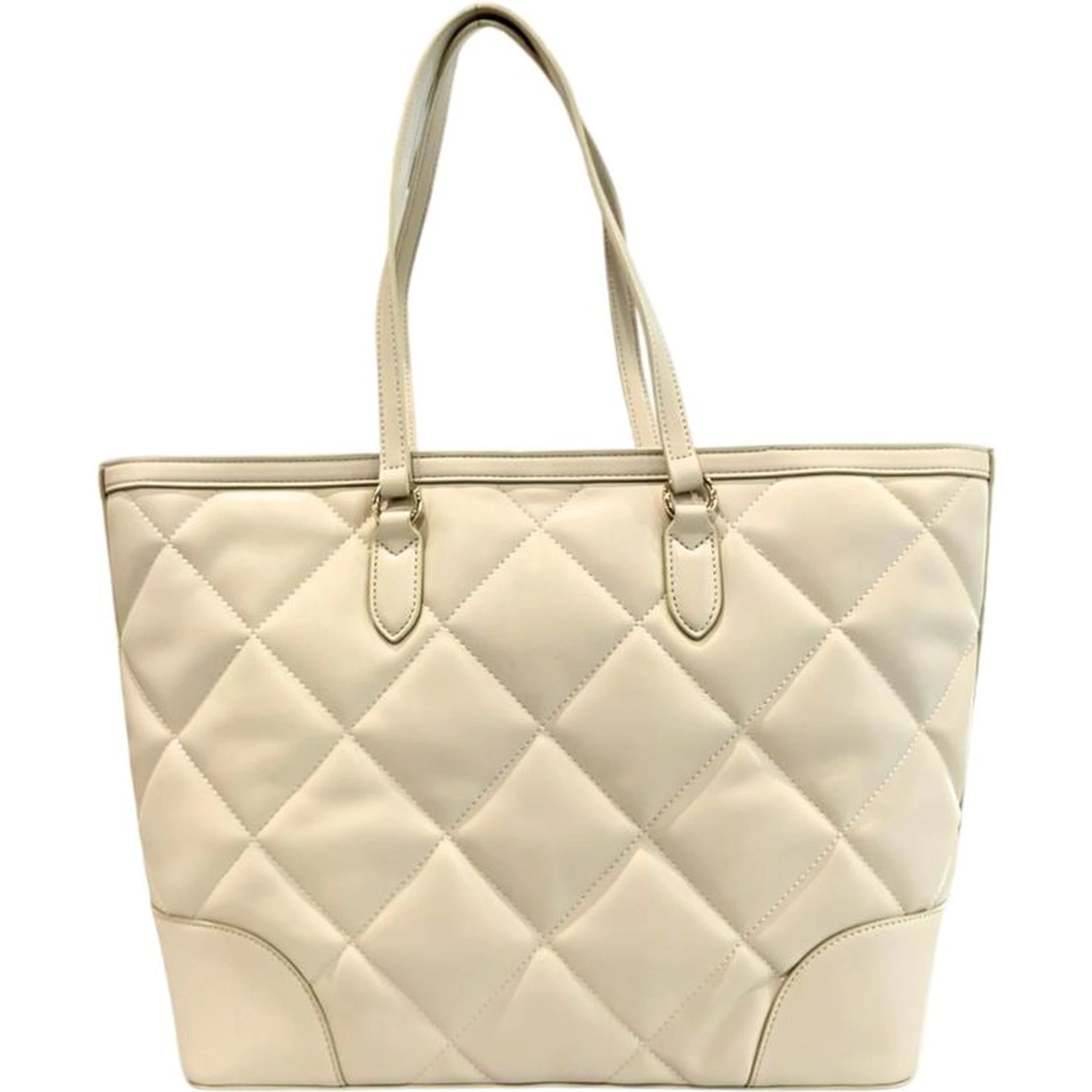 White Polyethylene Shoulder Bag