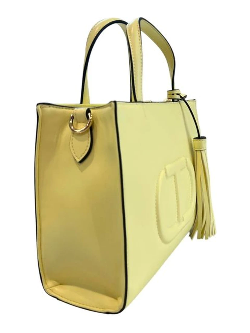 Bicolor Polyethylene Shoulder Bag