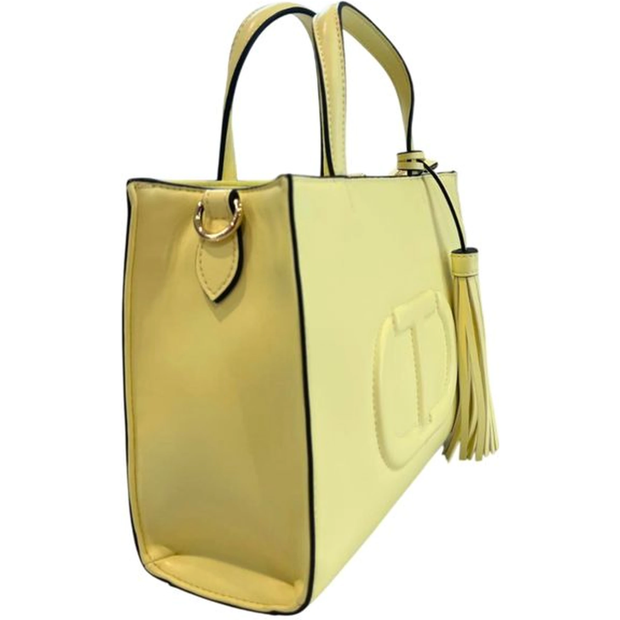 Bicolor Polyethylene Shoulder Bag
