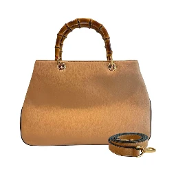 Brown PU Women Handbag