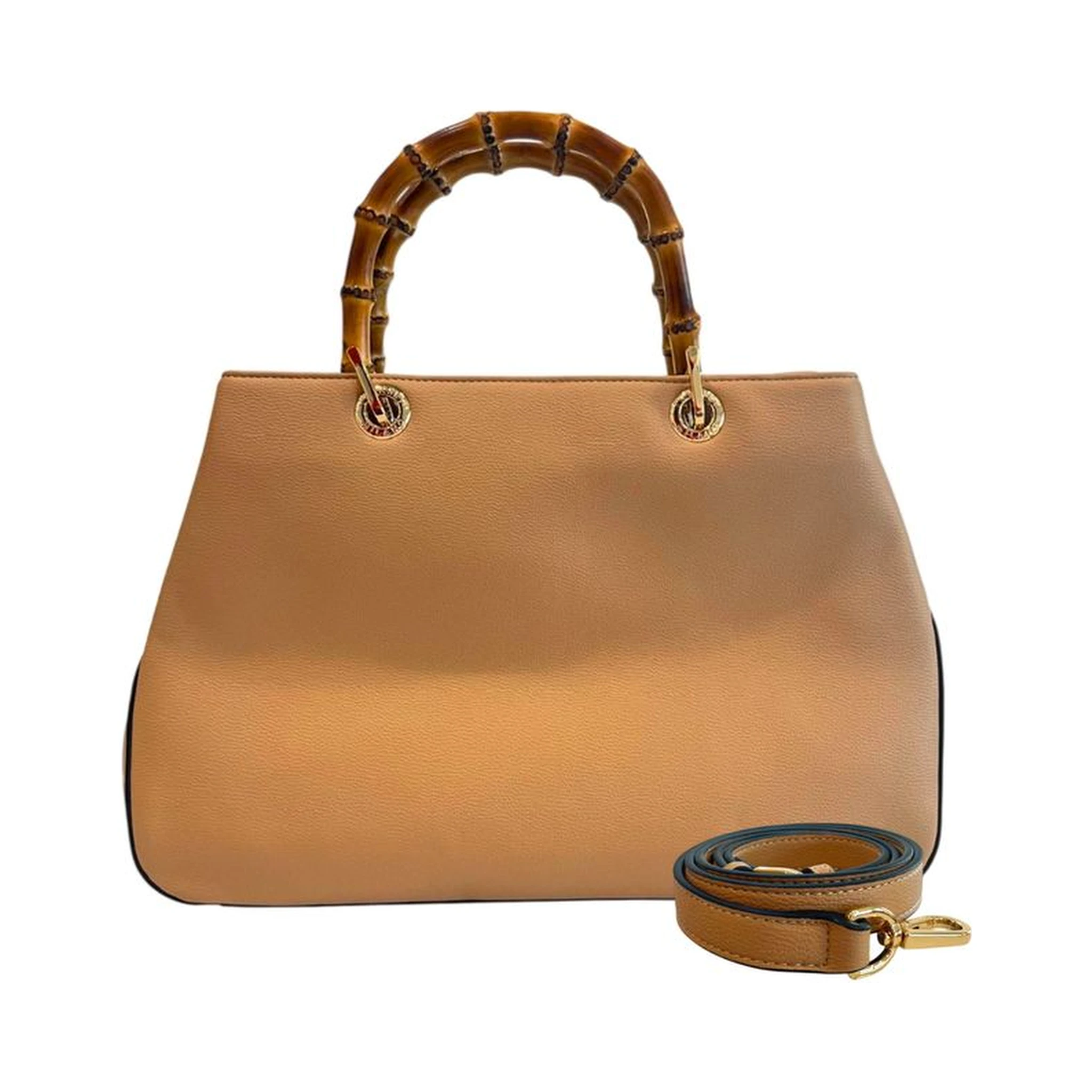 Brown PU Women Handbag
