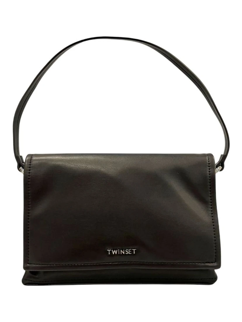 Black Polyethylene Clutch Bag