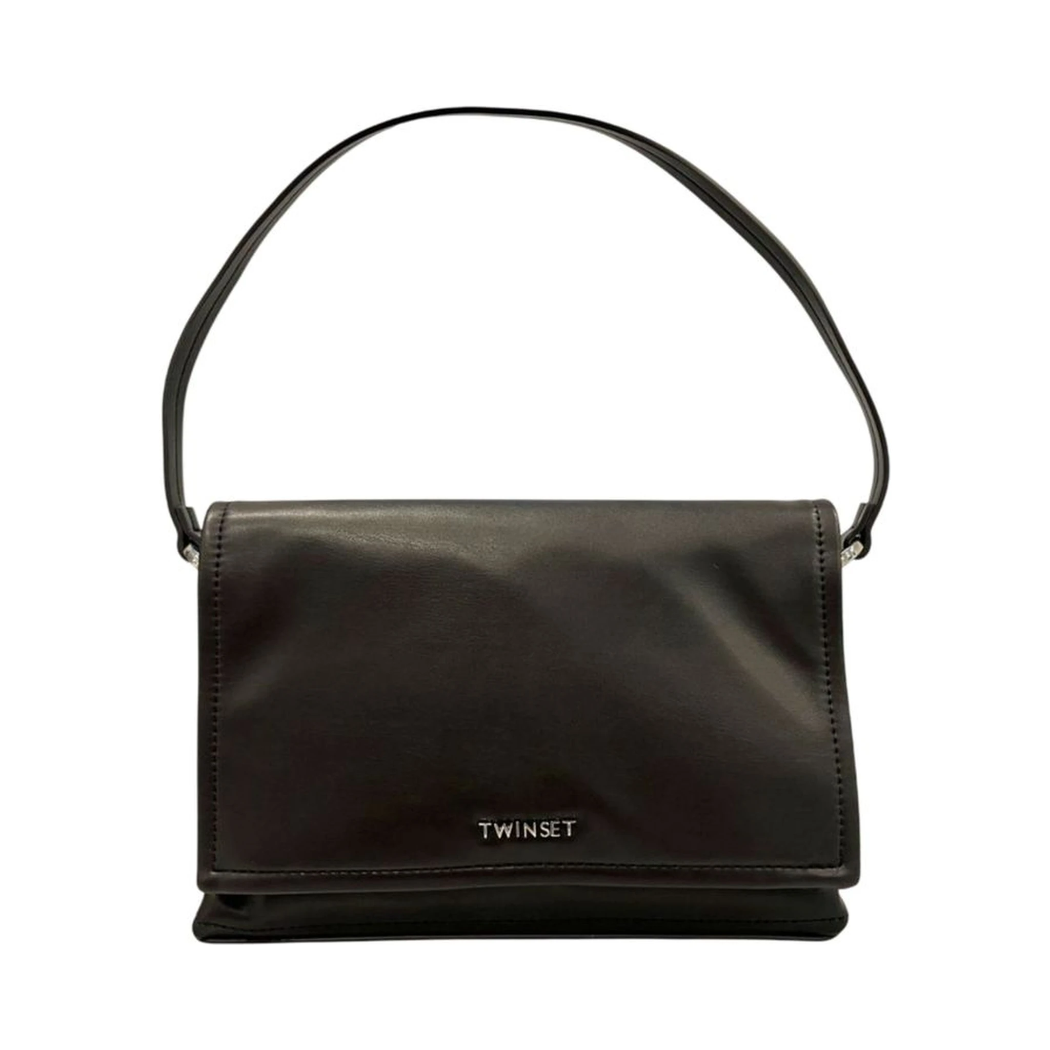 Black Polyethylene Clutch Bag