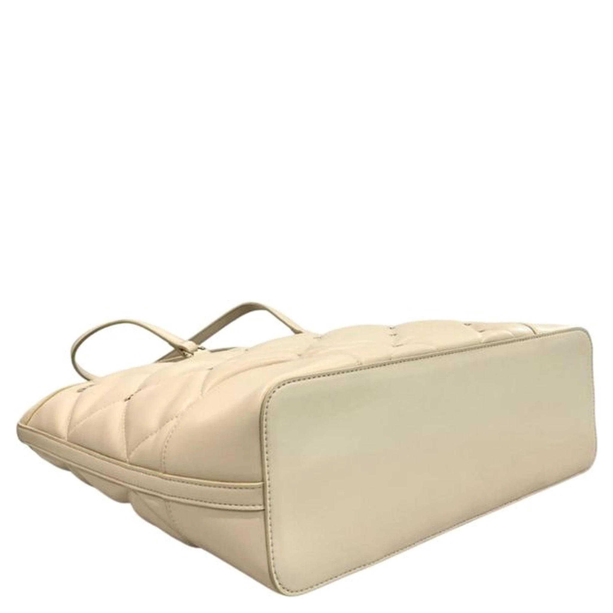 White Polyethylene Shoulder Bag