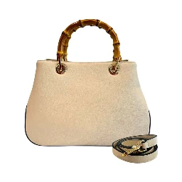 Beige PU Women Handbag