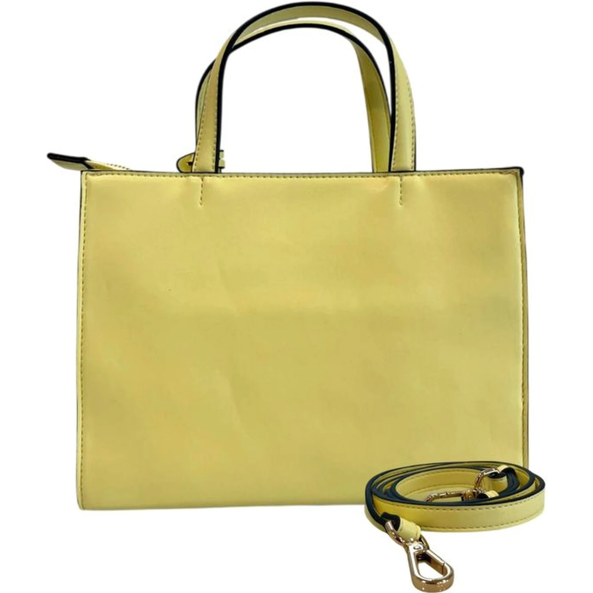 Bicolor Polyethylene Shoulder Bag