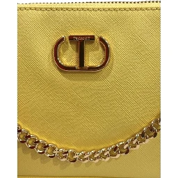 Bicolor Polyethylene Clutch Bag