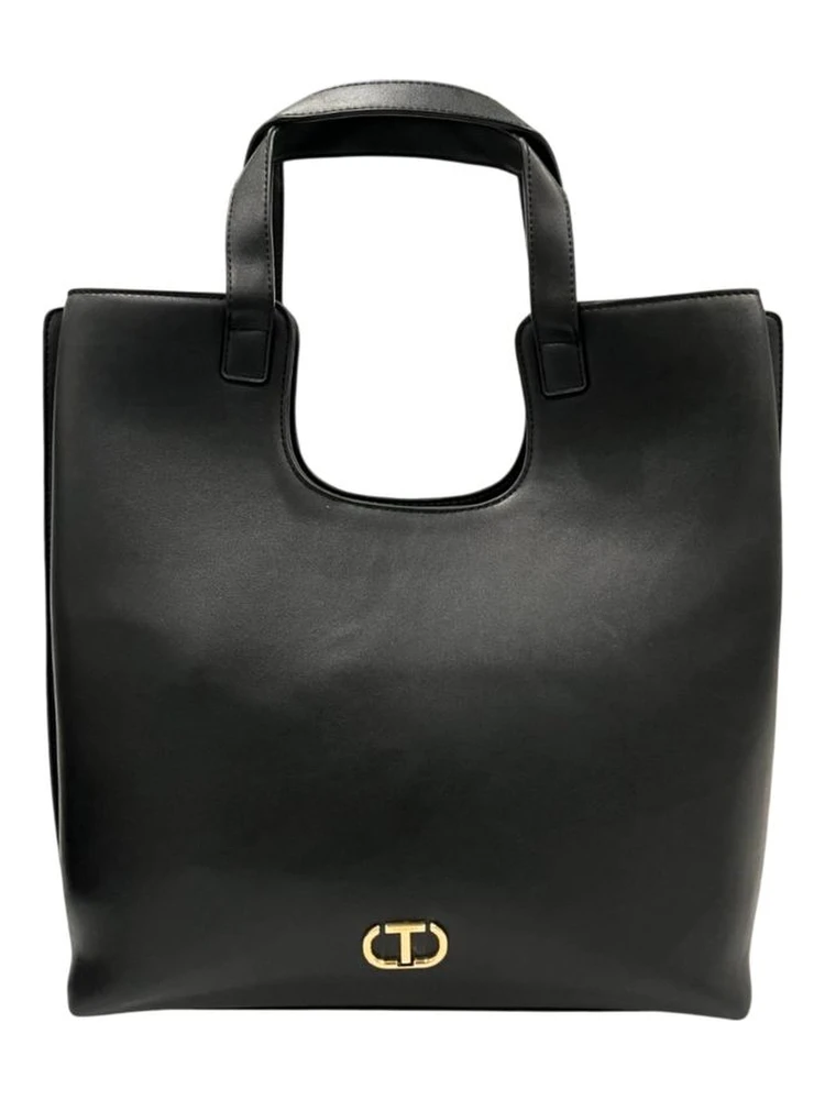 Black PU Women Shoulder Bag