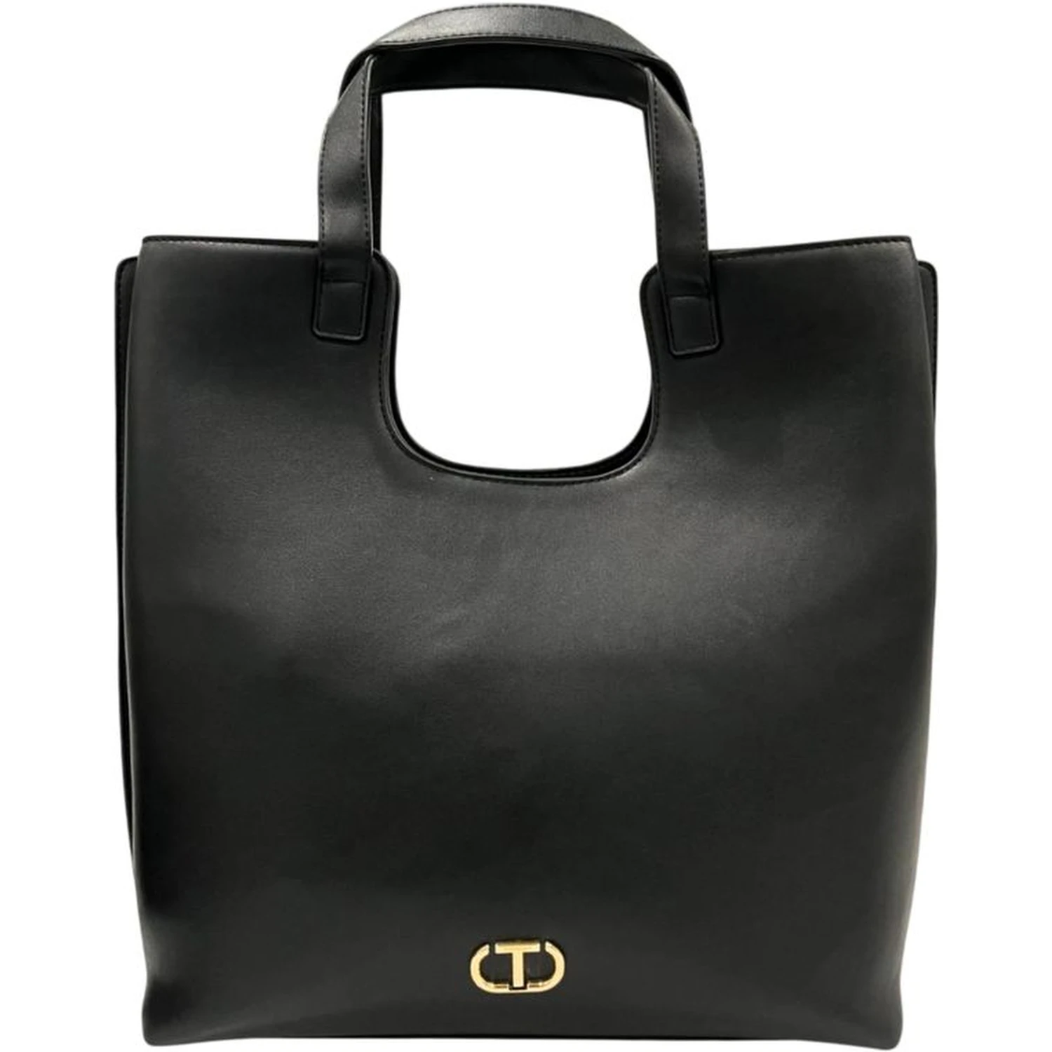 Black PU Women Shoulder Bag