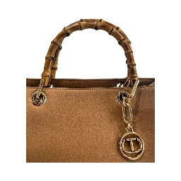 Brown PU Women Handbag