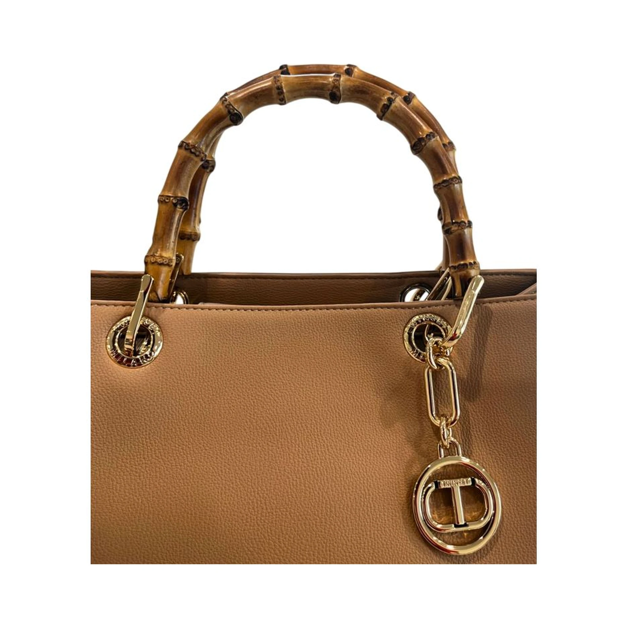 Brown PU Women Handbag