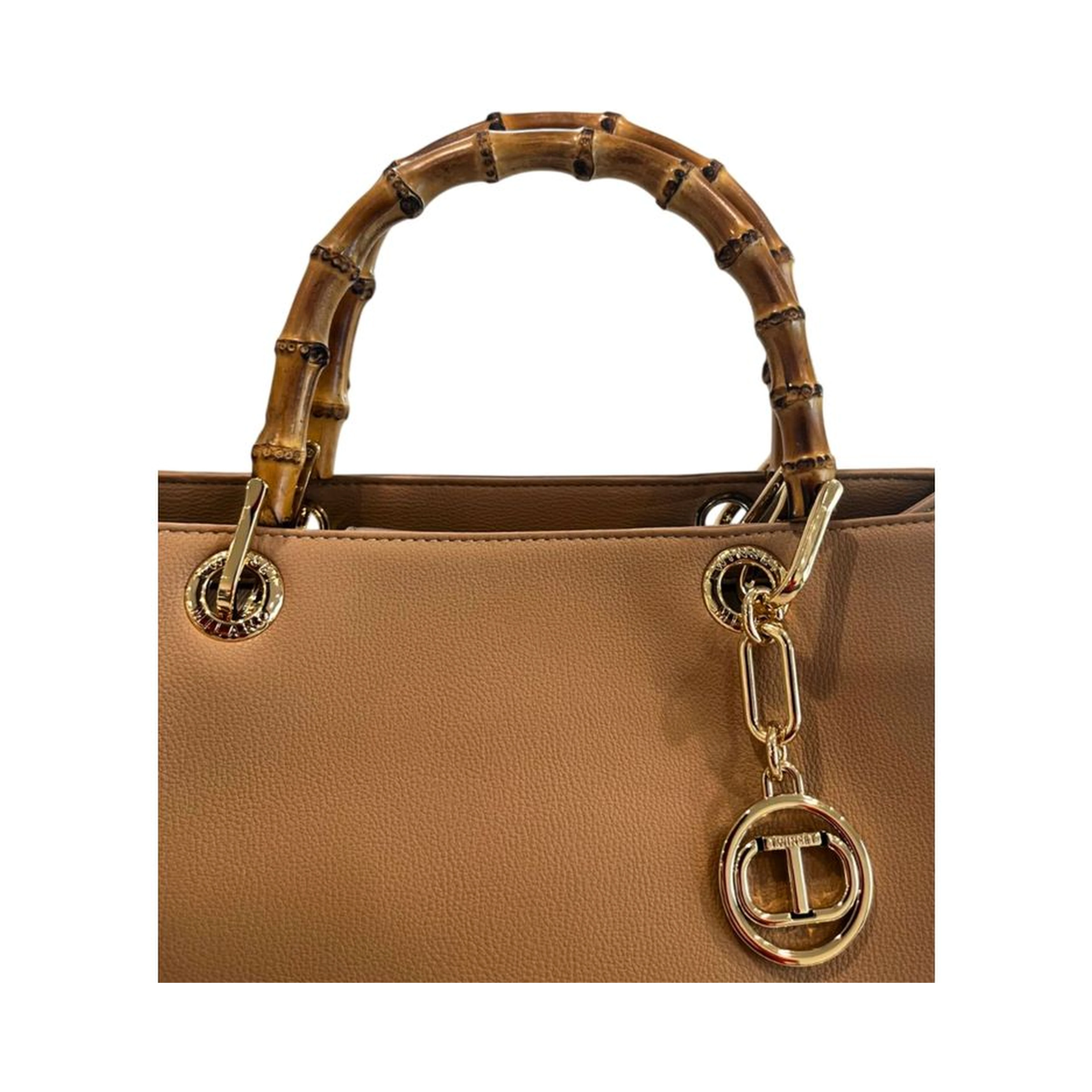 Brown PU Women Handbag