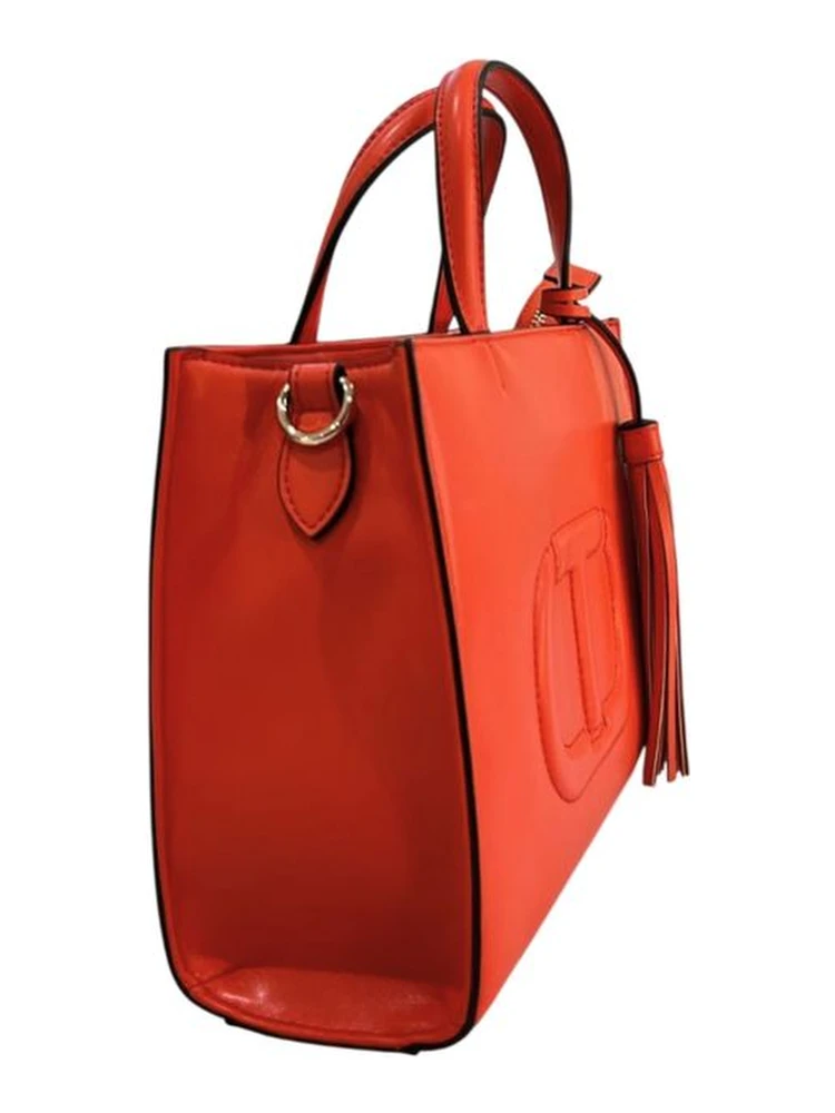 Orange Faux Leather Women Handbag alternative