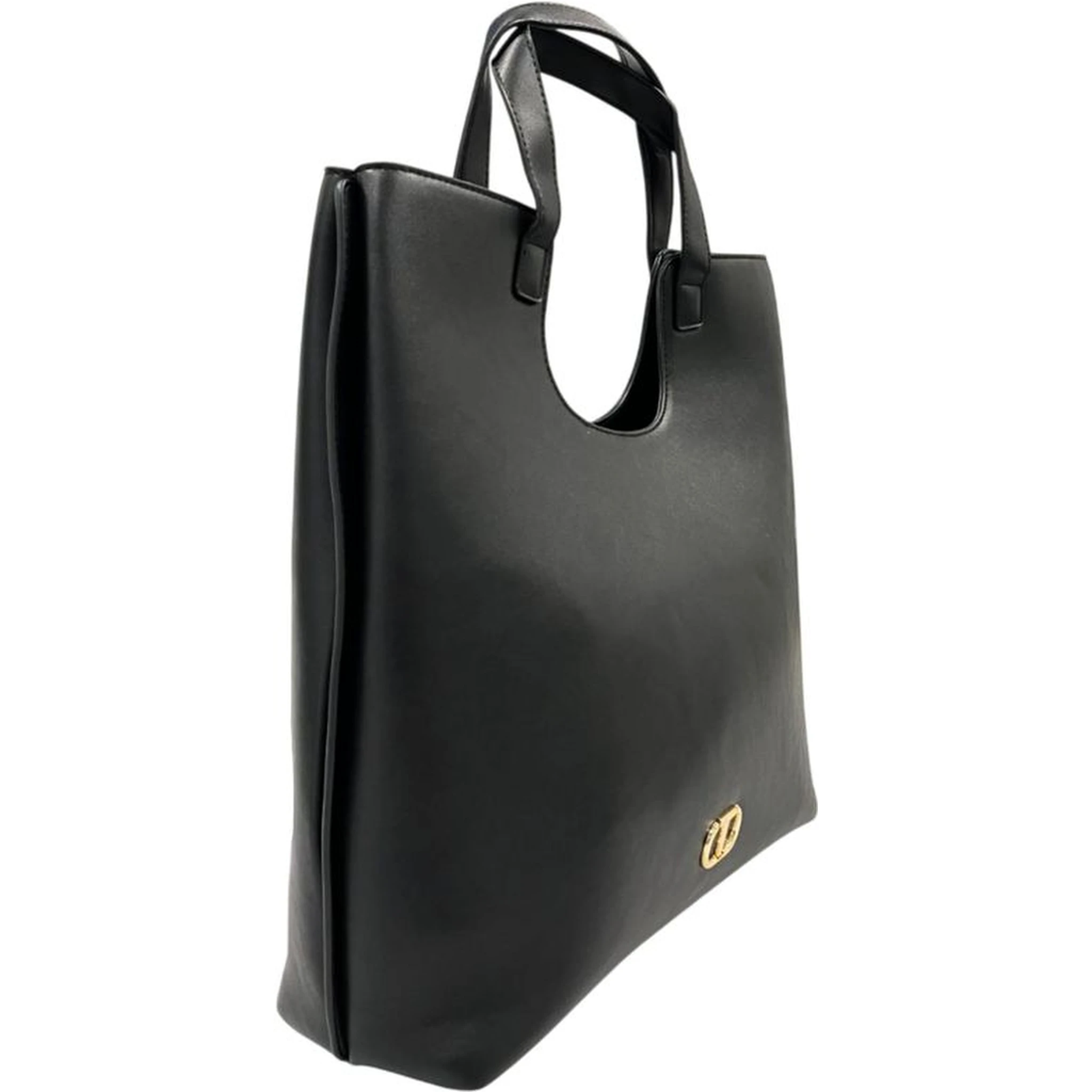 Black PU Women Shoulder Bag