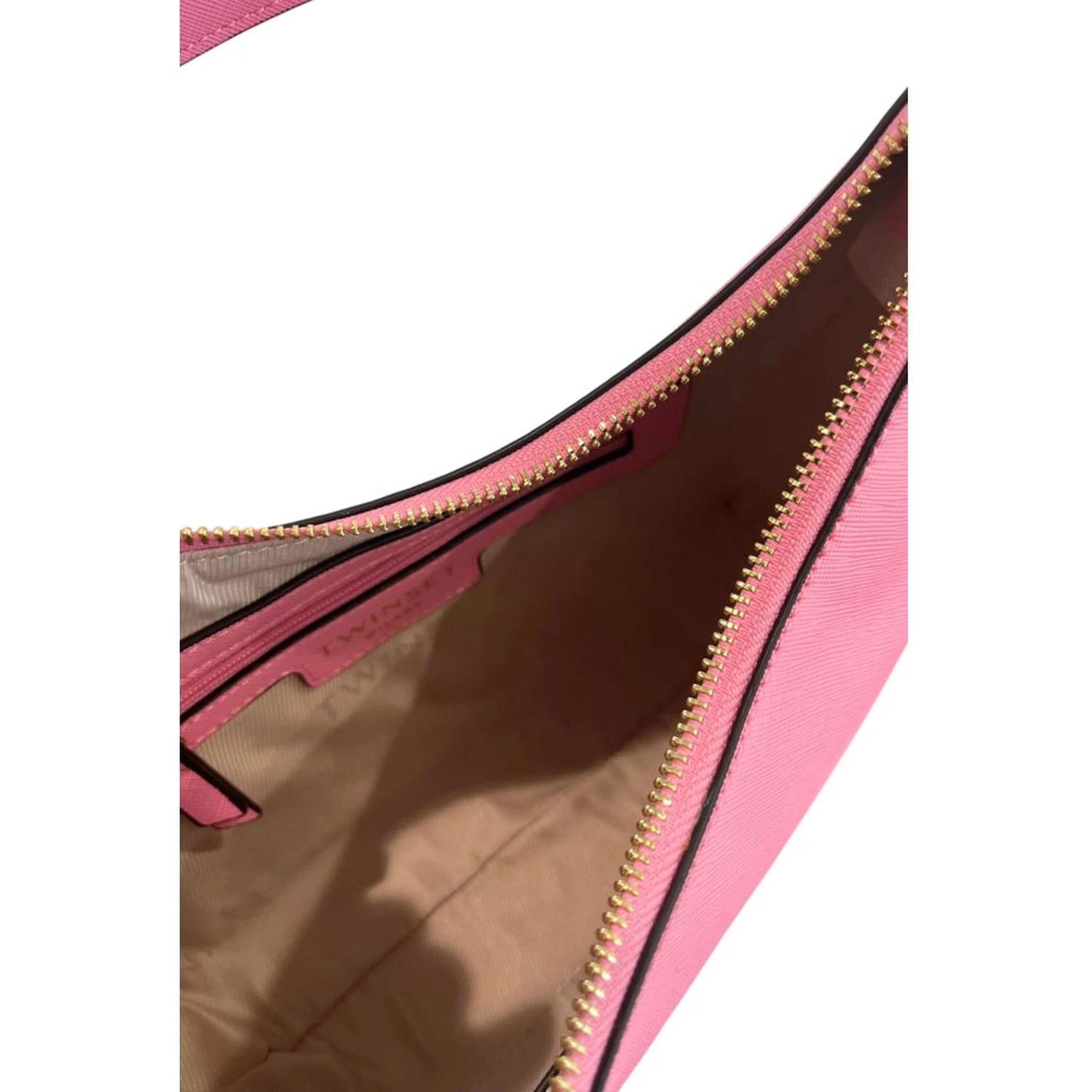 Pink PU Women Shoulder Bag