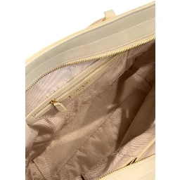 White Polyethylene Shoulder Bag