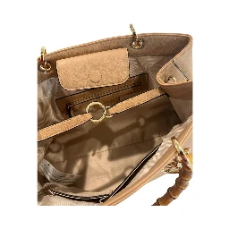 Brown PU Women Handbag