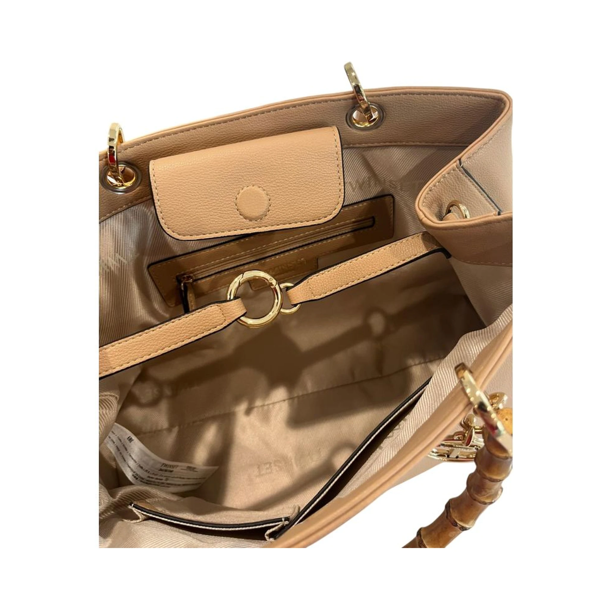 Brown PU Women Handbag