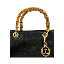 Black PU Women Handbag