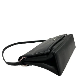 Black Polyethylene Clutch Bag