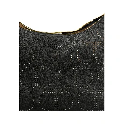 Black Polyethylene Shoulder Bag