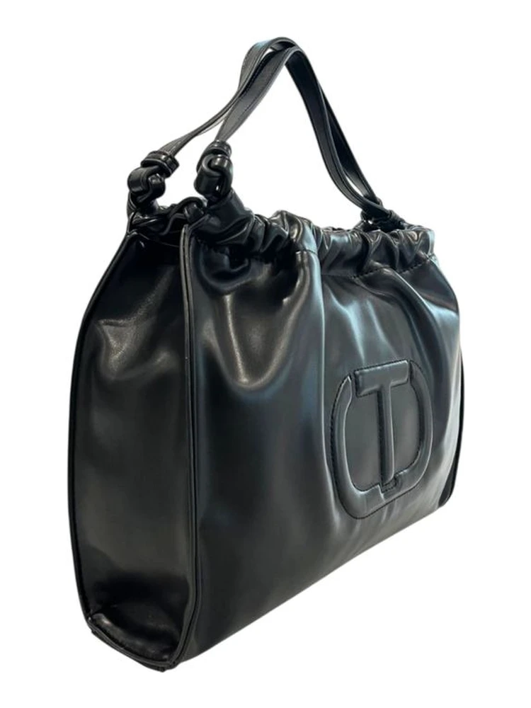 Black PU Women Shoulder Bag alternative