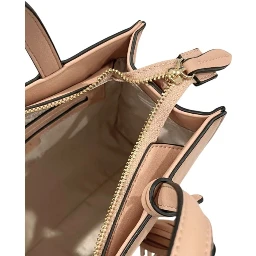 Pink PU Women Handbag