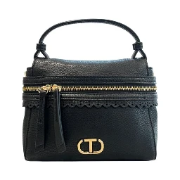 Black PU Women's Handbag