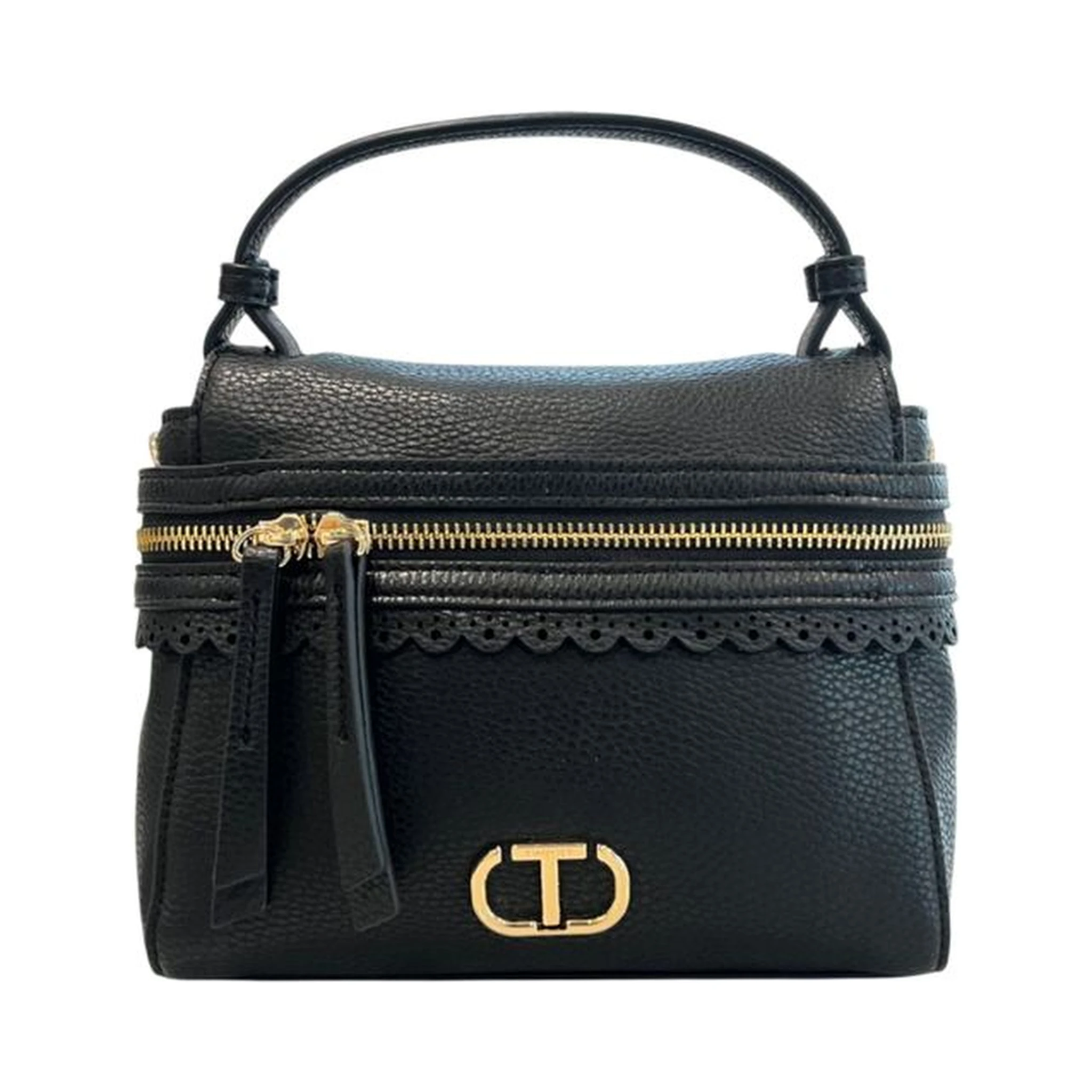 Black PU Women's Handbag