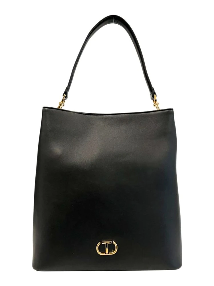 Black PU Women Shoulder Bag