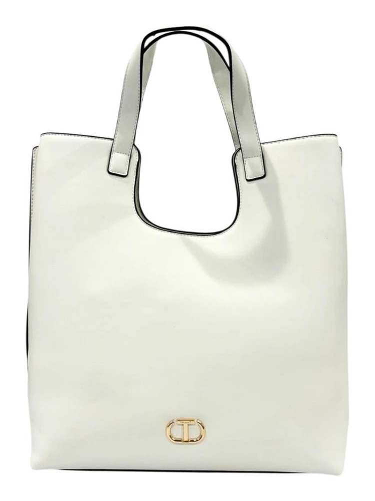 White PU Women Handbag