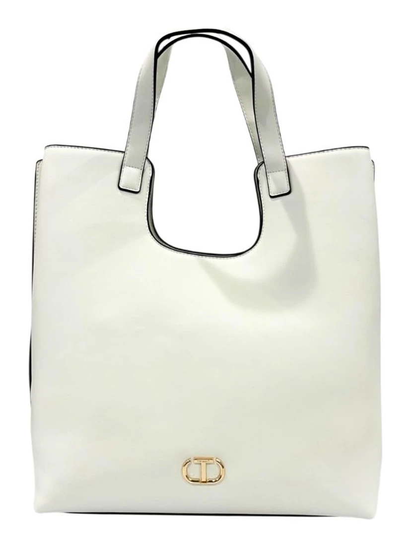 White PU Women Handbag