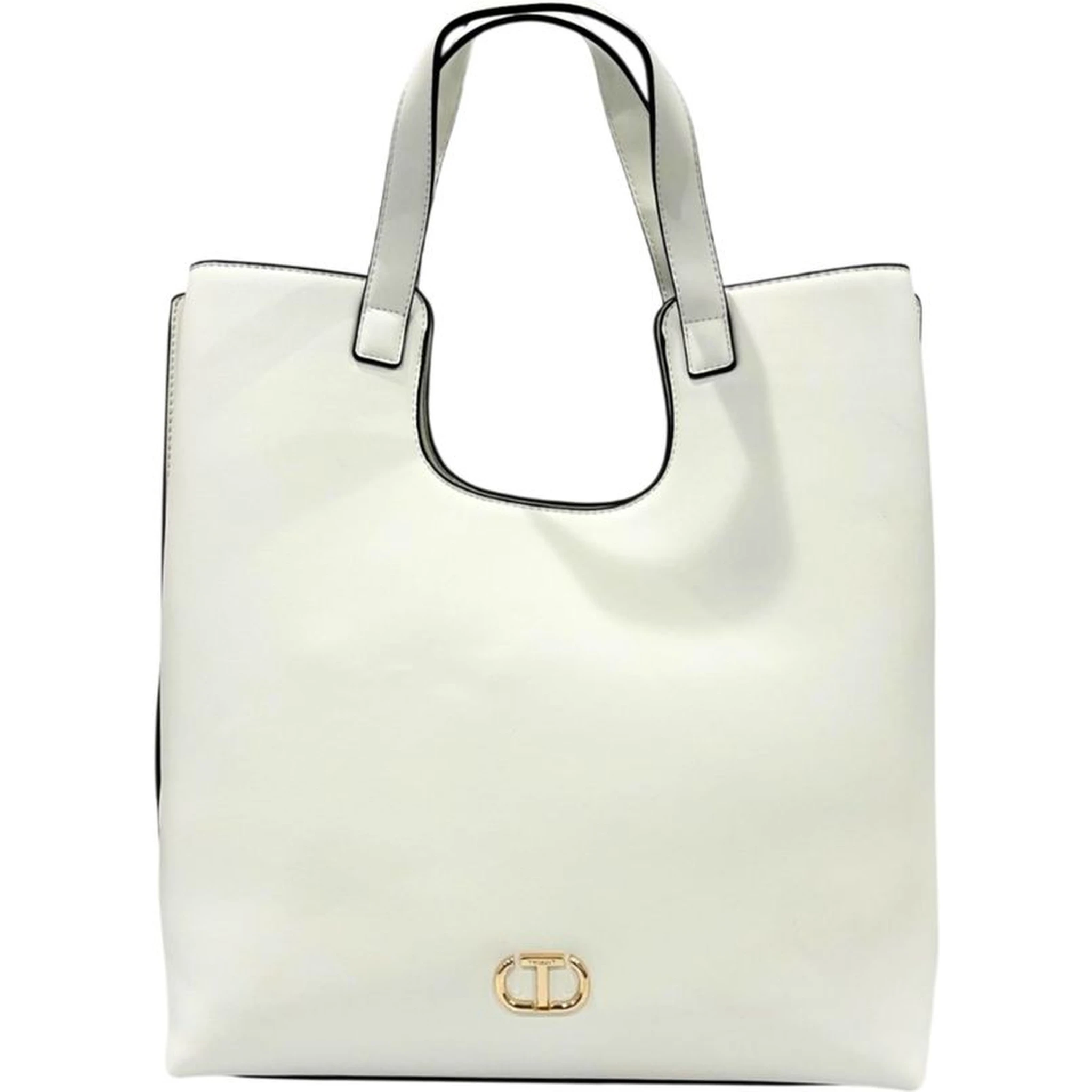 White PU Women Handbag