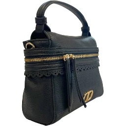 Black PU Women's Handbag