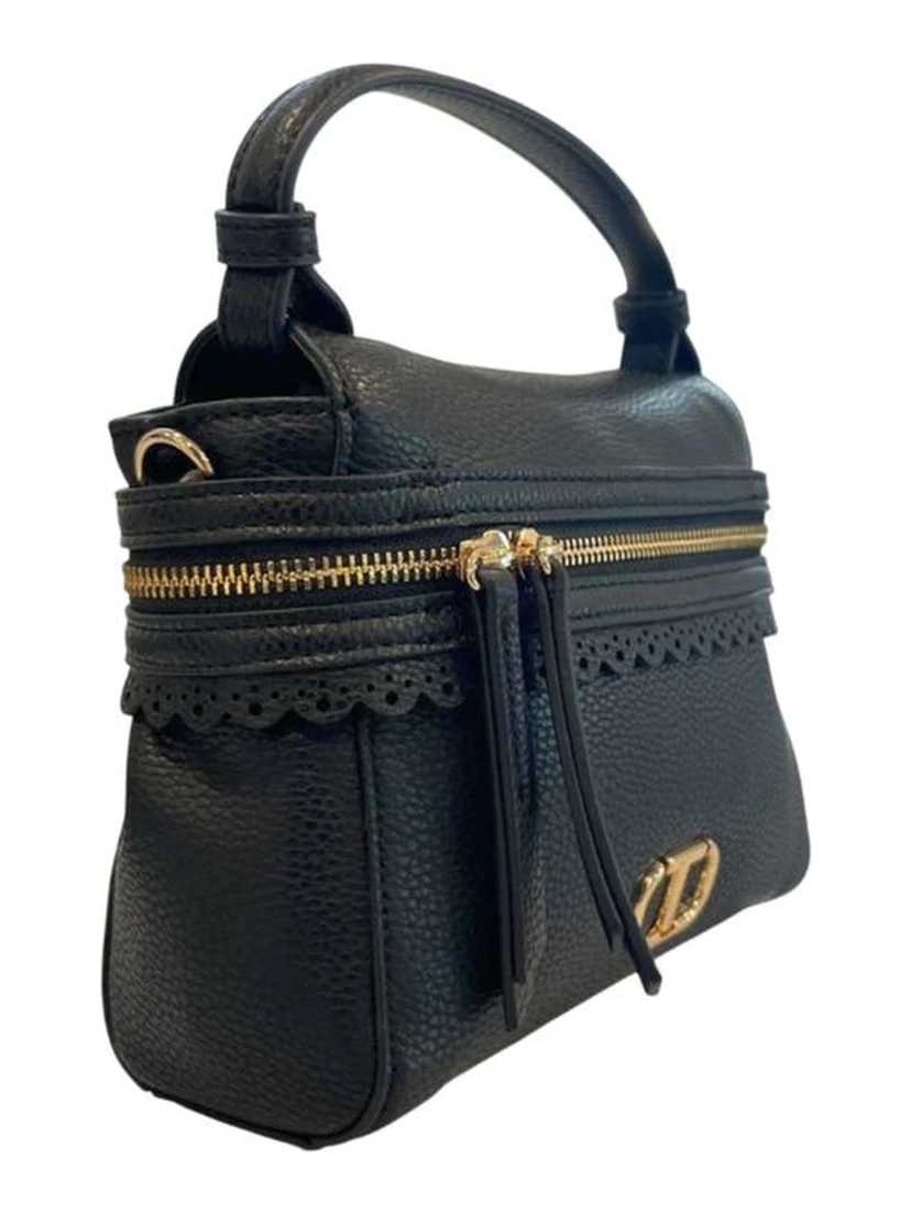 Black PU Women's Handbag
