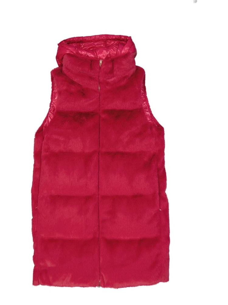 Multicolor Polyester Coat