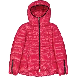 Multicolor Polyamide Full-Length Jacket