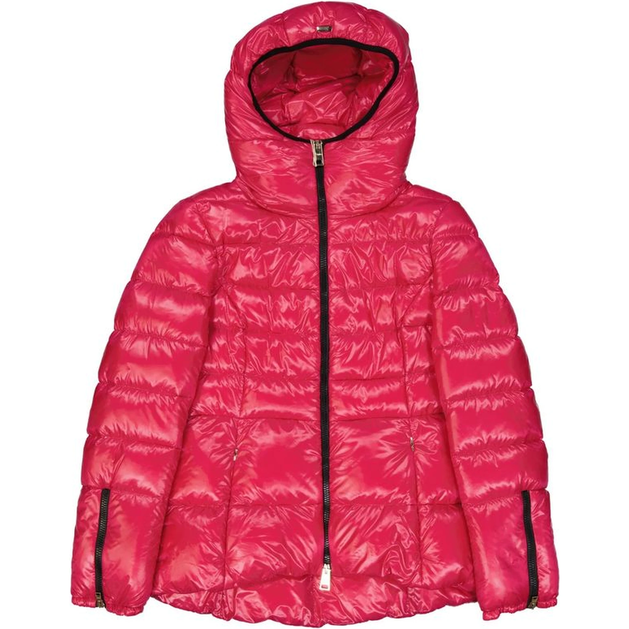 Multicolor Polyamide Full-Length Jacket