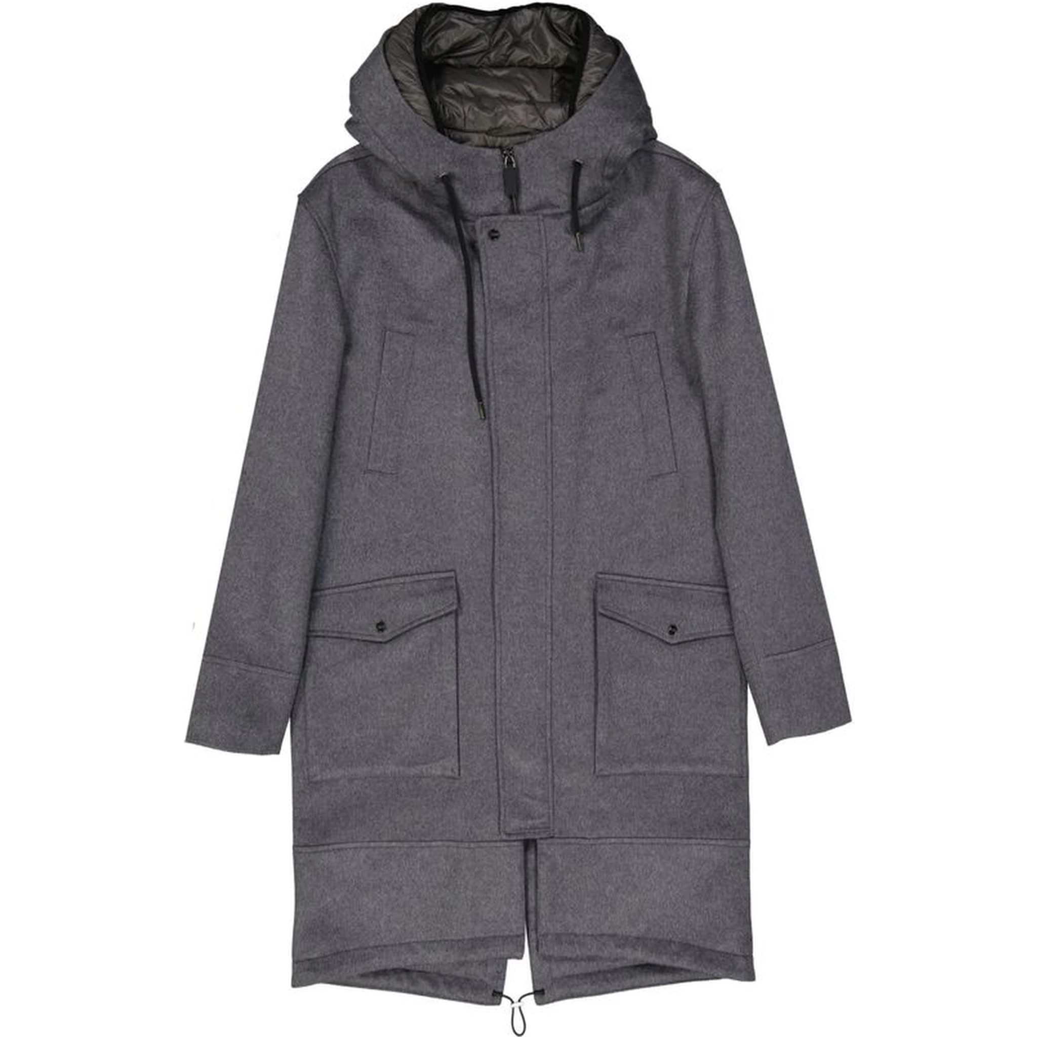 Gray Cashmere Coat