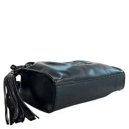 Black PU Women Shoulder Bag