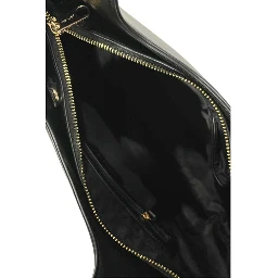 Black PU Women Shoulder Bag