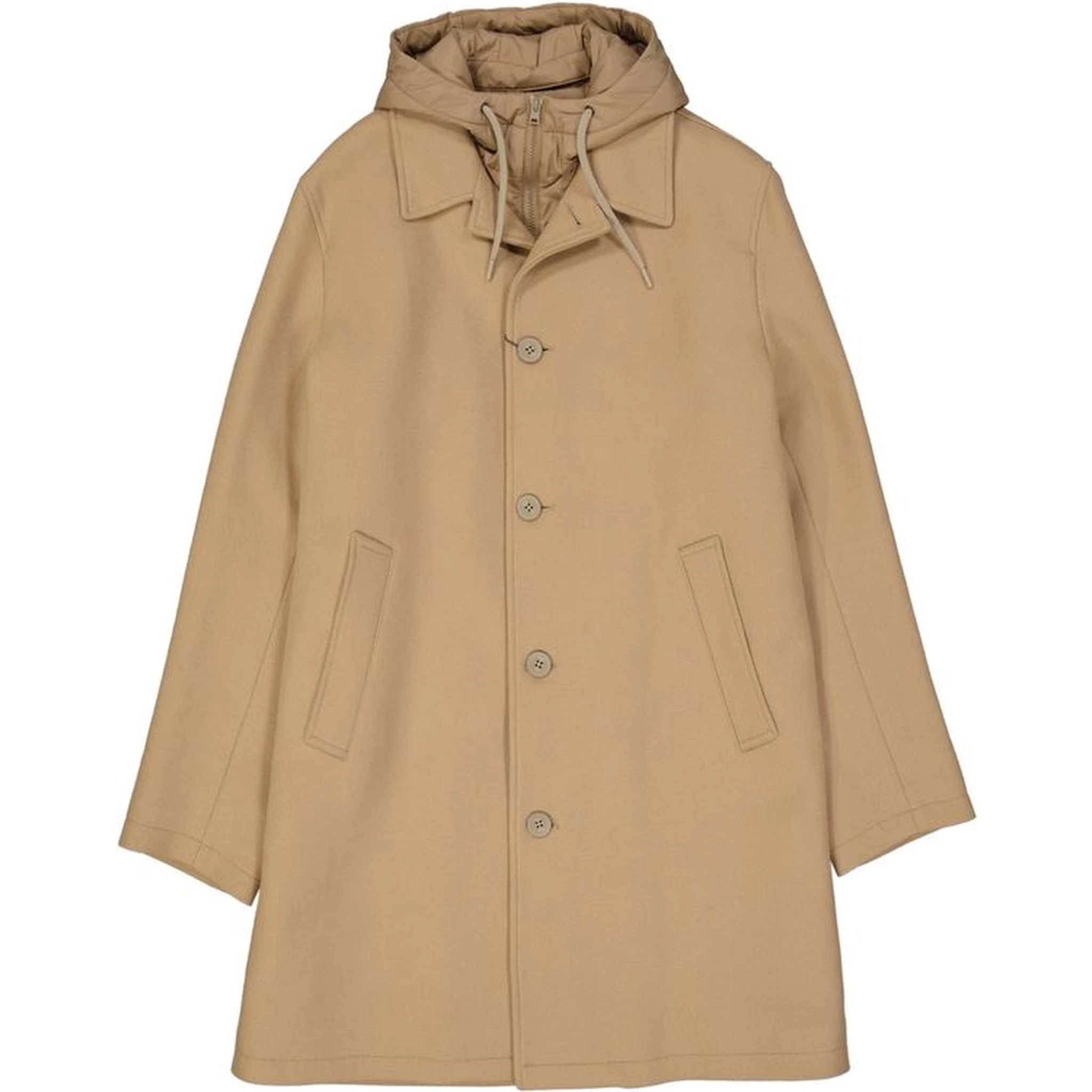 Brown Polyamide Coat