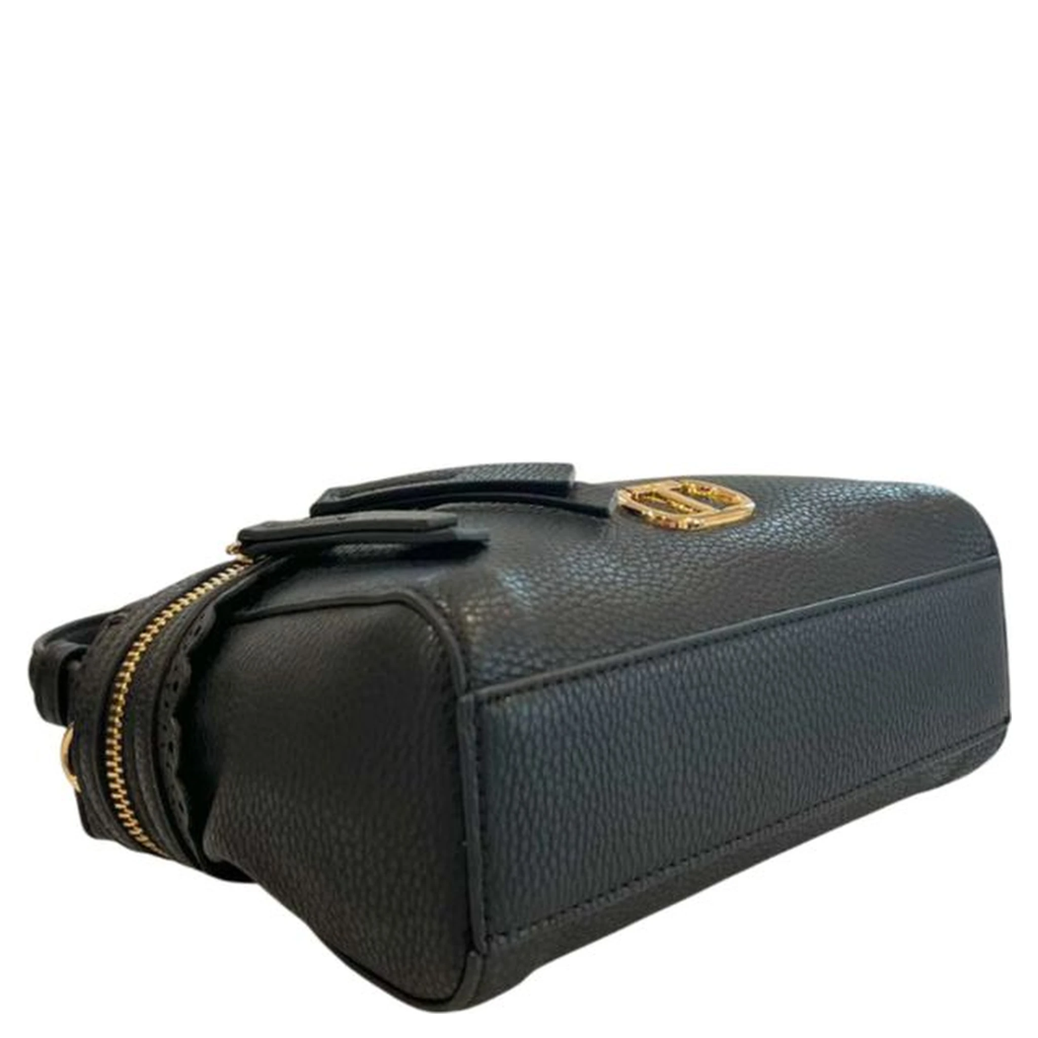 Black PU Women's Handbag