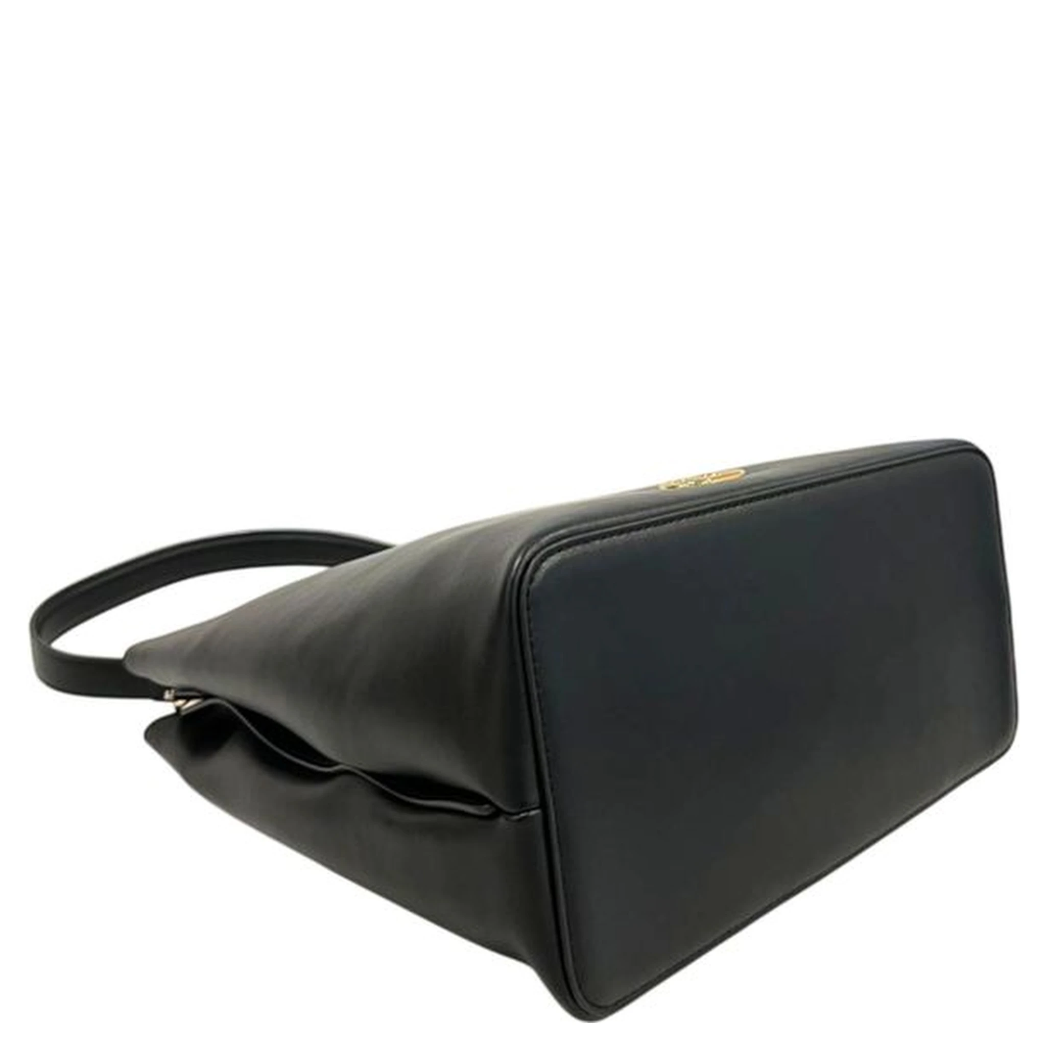 Black PU Women Shoulder Bag